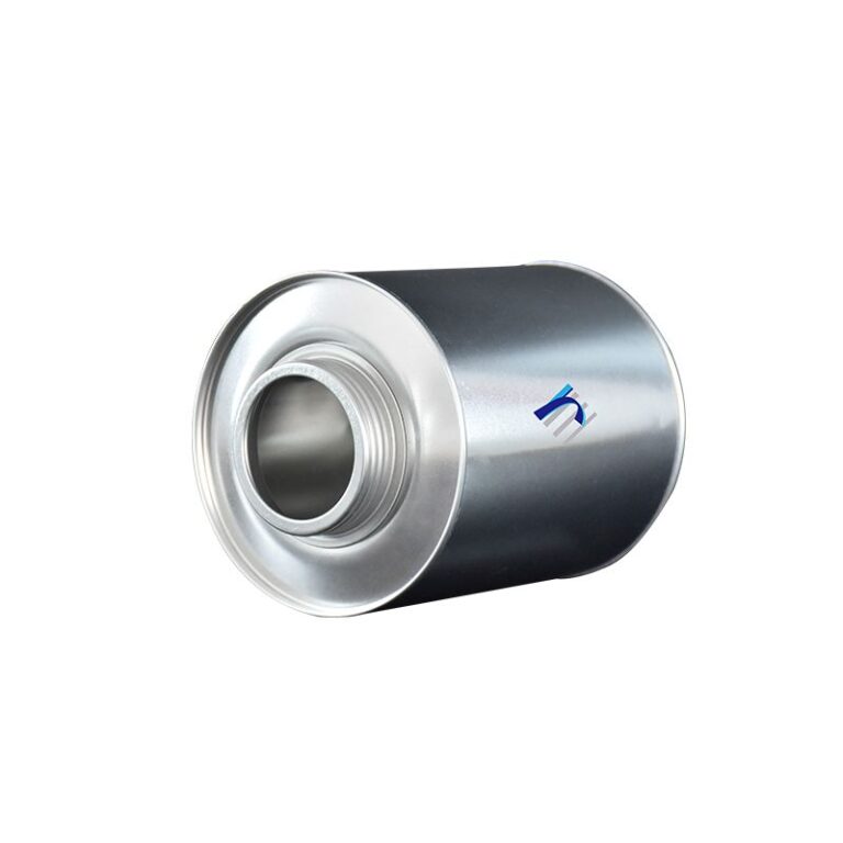 break oil round tin