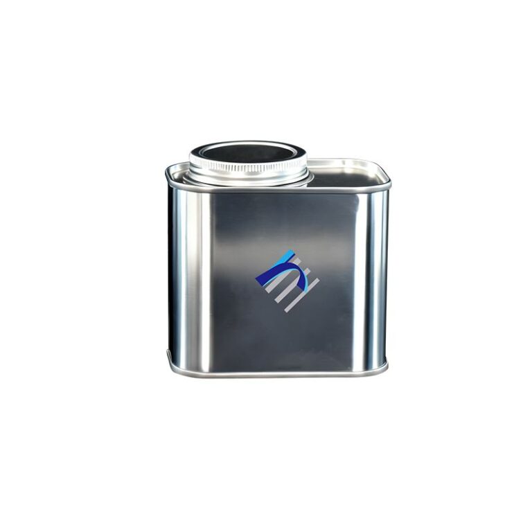opaque chemical grade screw top tincontainer