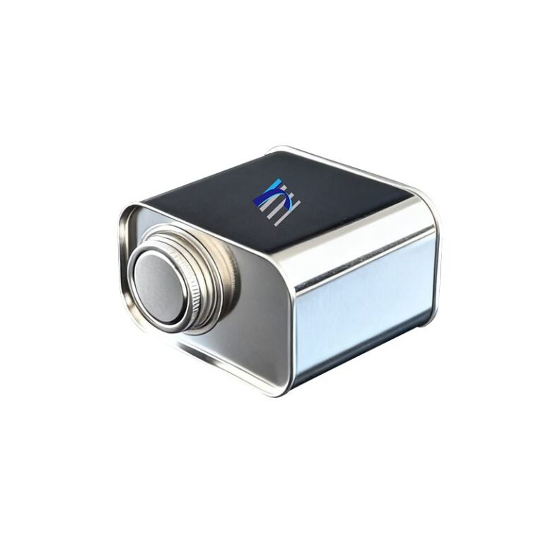 reagent screw cap metal tin