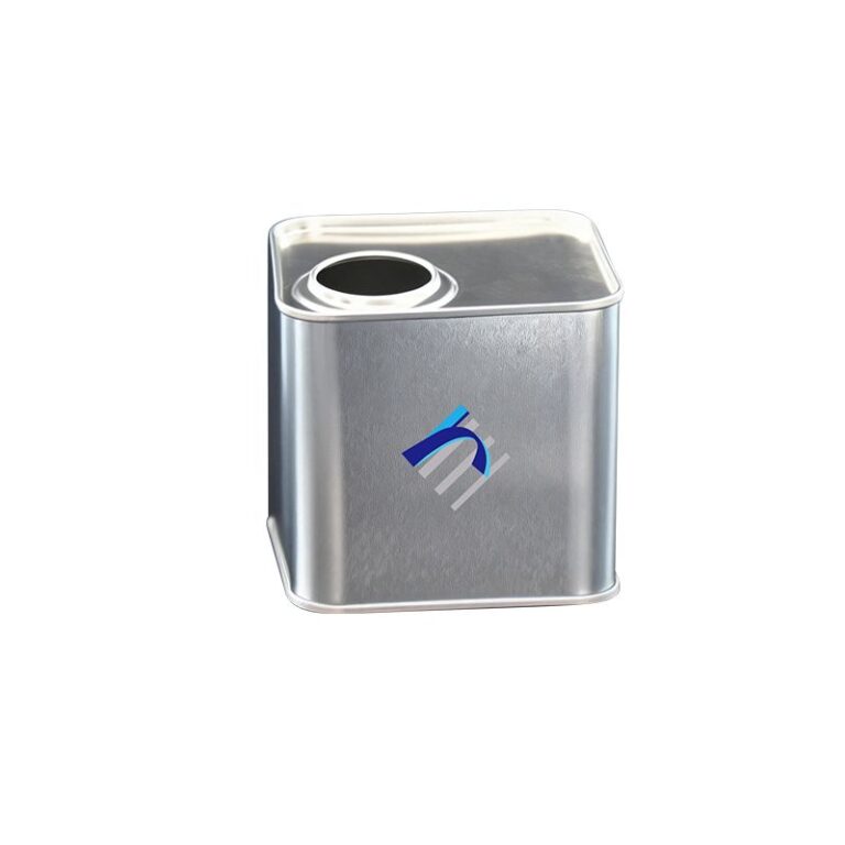 spiral closure tin can